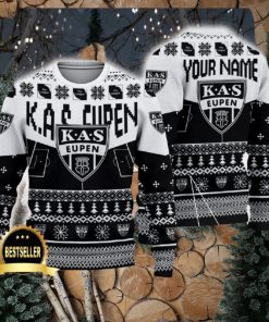 KAS Eupen Ugly Christmas Sweater Logo Custom Name Gift Fans