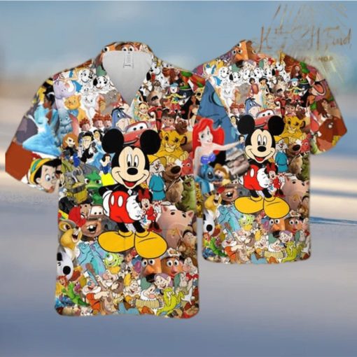 Disney Mickey Mouse Hawaiian Shirt