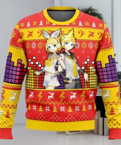 Kagamine Rin Len Ugly Christmas Sweater