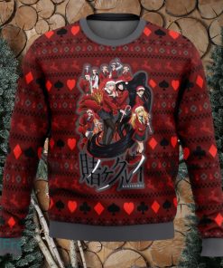 Kakegurui Hyakkaou Private Academy Ugly Christmas Sweaters 3D Super Hot