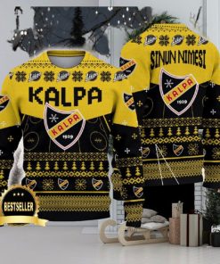 KalPa Ugly Christmas Sweater Logo Custom Name Gift Fans