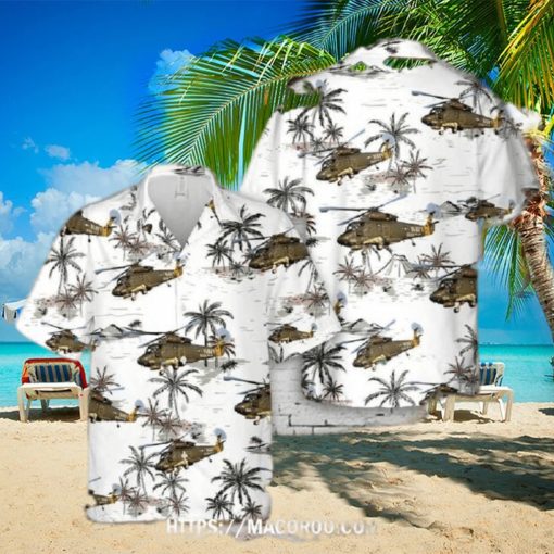 Kaman Sh 2 Seasprite Hawaiian Shirt