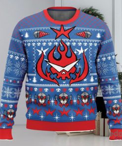 Kamina Tengen Toppa Gurren Lagann 3D Ugly Christmas Sweater Christmas Gift Ideas Party Gift