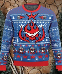 Kamina Tengen Toppa Gurren Lagann Ugly Christmas Sweater Holiday Gift Christmas Sweater