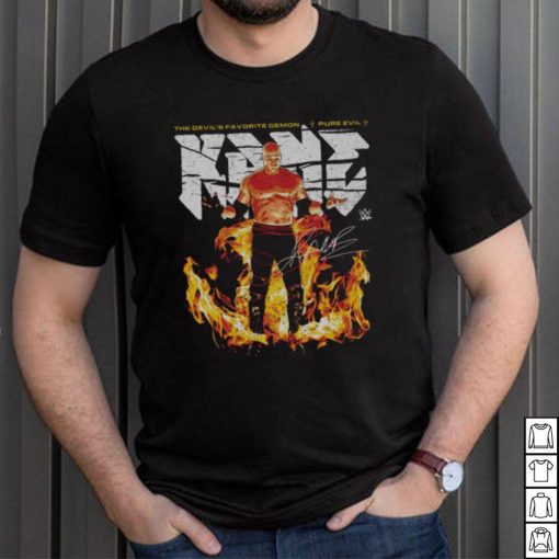 Kane Flames WHT Shirt