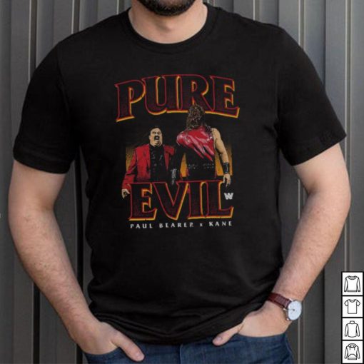 Kane & Paul Bearer Pure Evil WHT Shirt