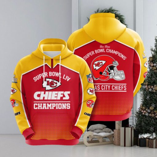 Kansas City Chiefs 3D Printed Hoodie Ver 36