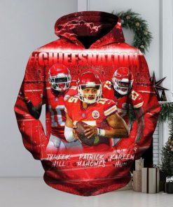 Kansas City Chiefs 3D Printed Hoodie Ver 42