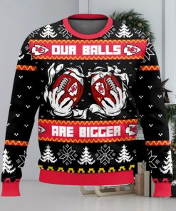 Kansas City Chiefs Ball Ugly Sweater 3D Printed Men And Women Christmas Gift