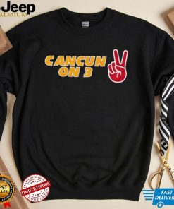 Kansas City Chiefs Cancun On 3 Shirt