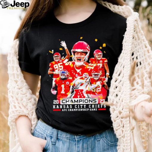 Kansas City Chiefs Champions 2023 AFC Championship Game shirt