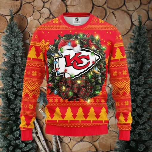 Kansas City Chiefs Christmas Ugly Sweater