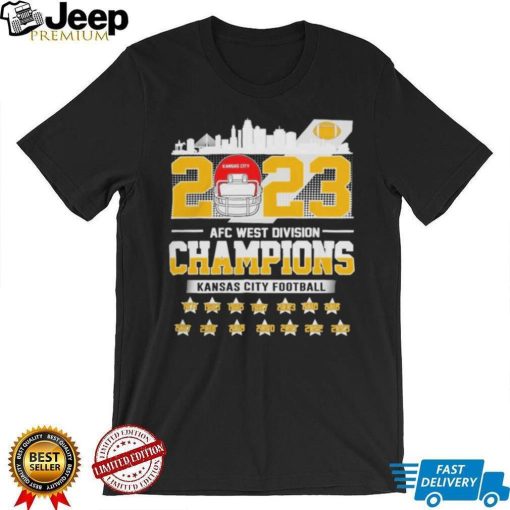 Kansas City Chiefs Football 2023 AFC North Division Champions Shirt