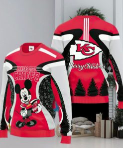 Kansas City Chiefs Gift for Big Fans 3D Ugly Xmas Sweater