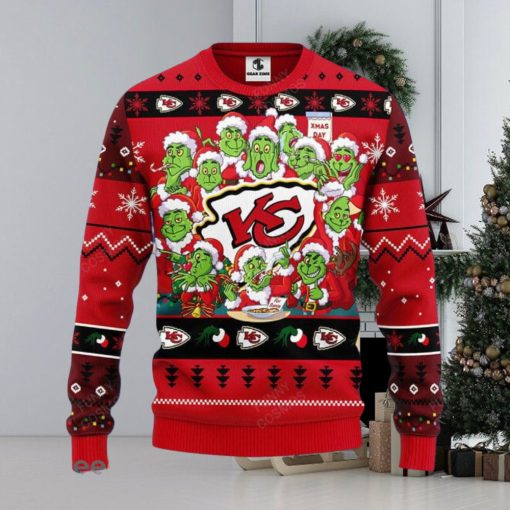 Kansas City Chiefs Grinch Xmas Day Christmas Special Gift Men Women