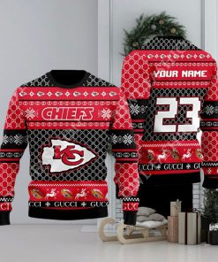 Kansas City Chiefs Gucci Custom Sweater