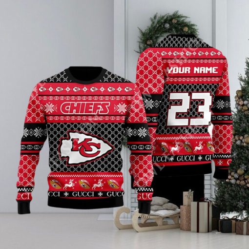 Kansas City Chiefs Gucci Custom Sweater