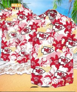 Kansas City Chiefs Hawaiian Shirt Trendy Summer Gift For Sports Dad Aloha Shirt