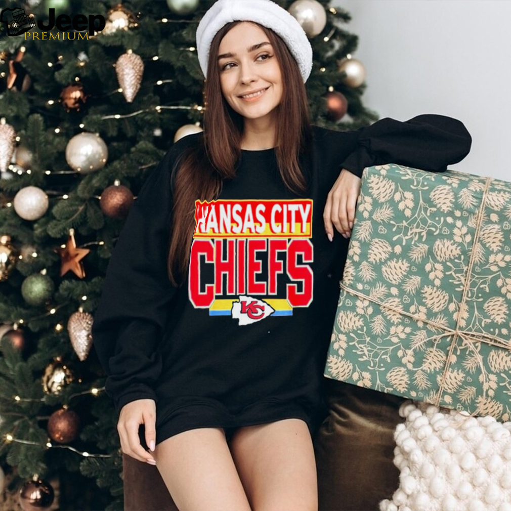 Kansas City Chiefs Sparkle Christmas Graphic T-Shirt - Mens