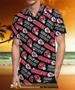 Kansas City Chiefs Logo Men’s Hawaiian Shirt