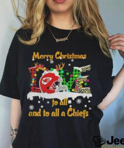 Kansas City Chiefs Merry Christmas To All And To All A Chief Love Shirt