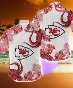 Kansas City Chiefs NFL Casual Trending Hawaiian Shirt Tropical Gift For Men And Women Fans