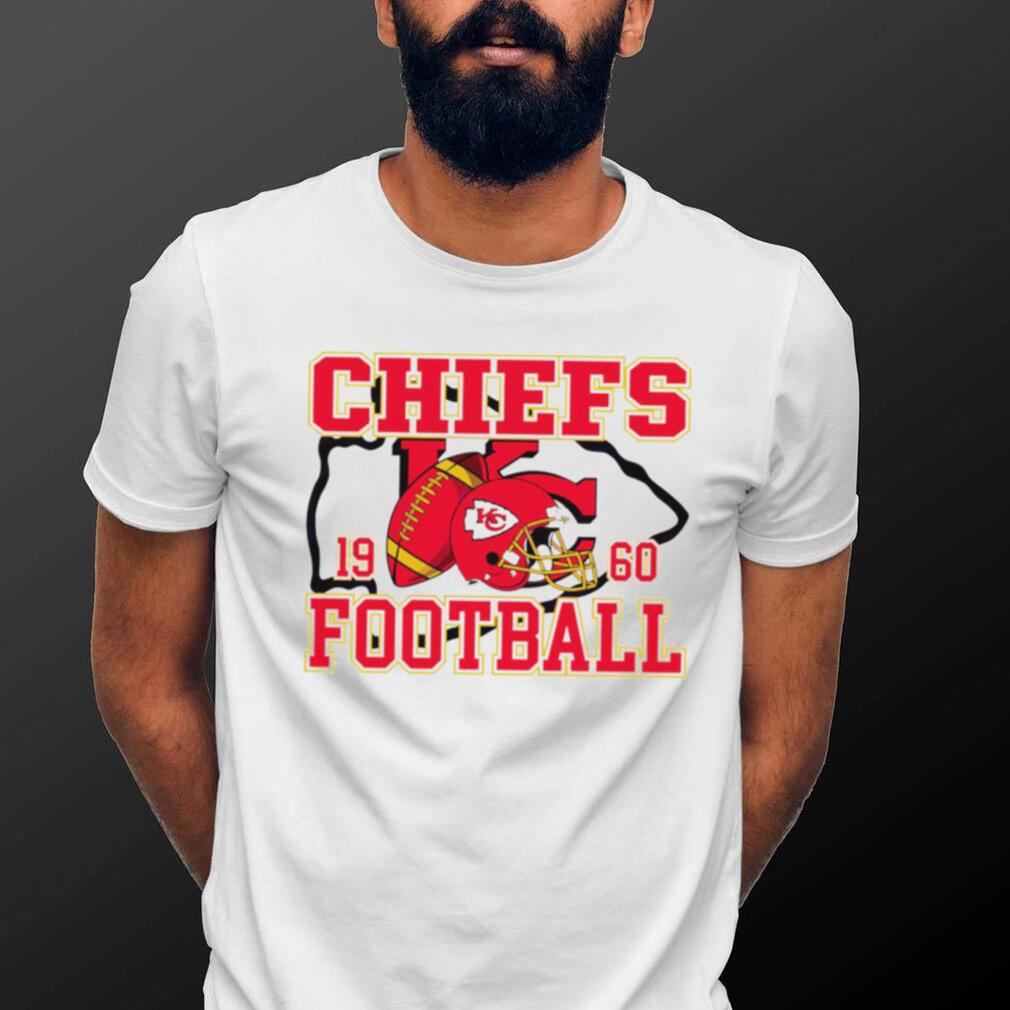 Kansas City Chiefs NFL est 1960 helmet logo vintage shirts - teejeep