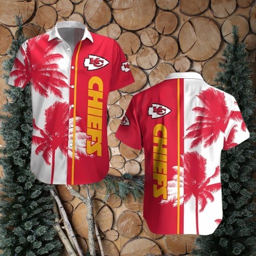 Kansas City Chiefs Paml Trees Combo Hawaiian Shirt