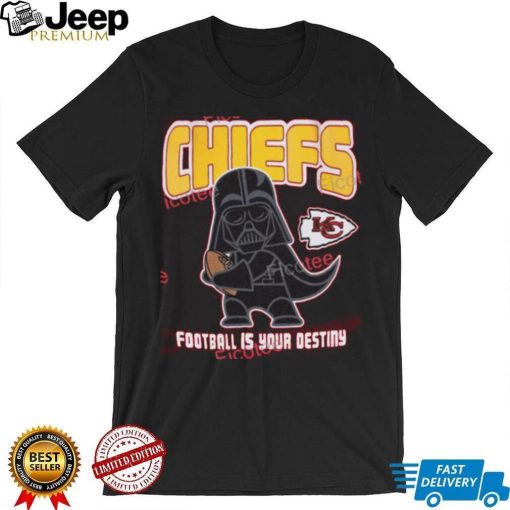 Kansas City Chiefs Star Wars Stay On Target Long Sleeve Tee shirt