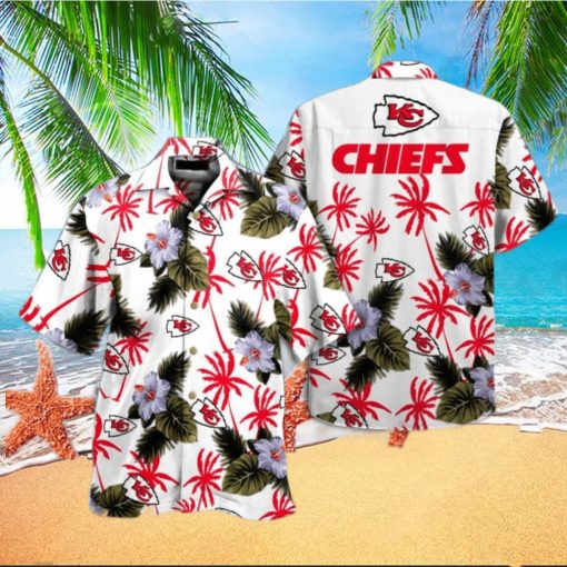 Kansas City Chiefs Summer Tropical Combo Hawaiian Shirt And Short