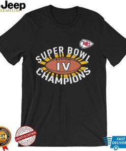 Kansas City Chiefs Super Bowl IV Champions t shirt