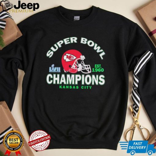 Kansas City Chiefs Super Bowl LVII Champions Est 1960 Shirt