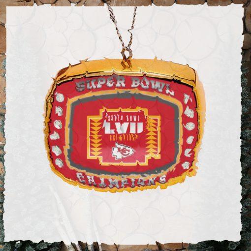 Kansas City Chiefs Super Bowl LVII Champions Ring Ornament