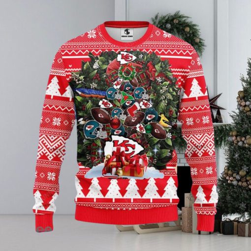 Kansas City Chiefs Tree Ugly Christmas Fleece Sweater Special Gift Men Women