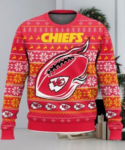 Kansas City Chiefs Ugly Sweater 3D Printed Men And Women Christmas Gift