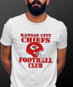 Kansas City Chiefs football club helmet shirt