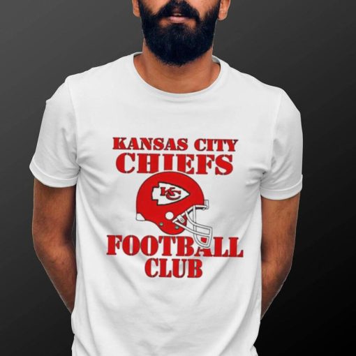 Kansas City Chiefs football club helmet shirt