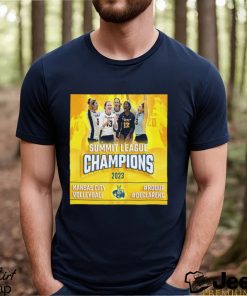 Kansas City Roos Volleyball Are The 2023 Summit League Champions Unisex T Shirt