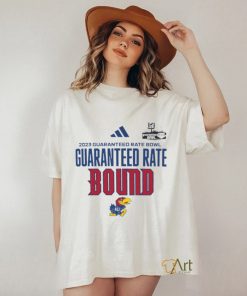 Kansas Jayhawks 2023 Guaranteed Rate Bound Shirt