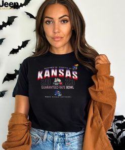 Kansas Jayhawks 2023 Guaranteed Rate Bowl Rock Chalk Jayhawk T shirt