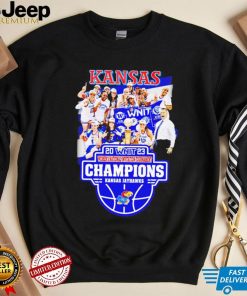 Kansas Jayhawks 2023 Women’s National Invitation Tournament Champions shirt