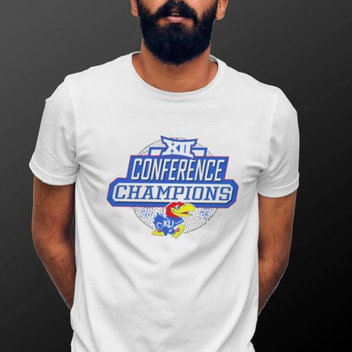 Kansas Jayhawks Big 12 Conference Champions 2023 logo hoodie shirt