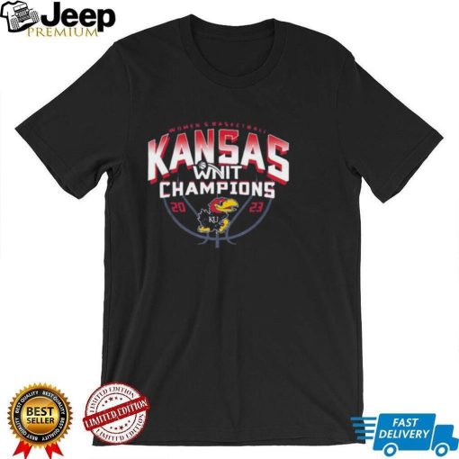 Kansas Jayhawks Blue 84 2023 NCAA Women’s Basketball NIT Champions T Shirt