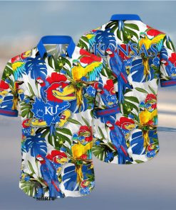 Kansas Jayhawks NCAA Flower Unisex Hawaiian Shirt