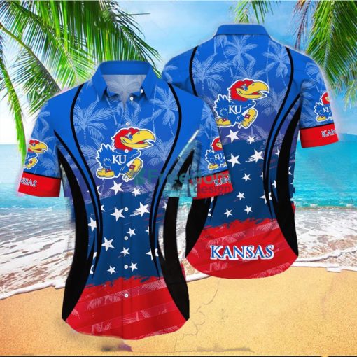 Kansas Jayhawks NCAA2 Hawaiian Shirt Trending Style For Fans