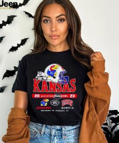 Kansas Jayhawks Vs Unlv Rebels 2023 Guaranteed Rate Bowl December 26 Shirt