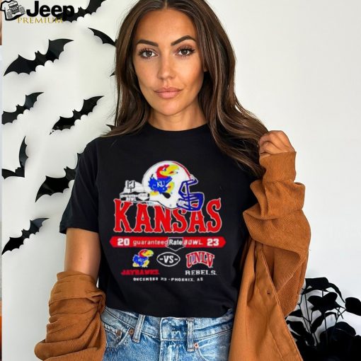 Kansas Jayhawks Vs Unlv Rebels 2023 Guaranteed Rate Bowl December 26 Shirt