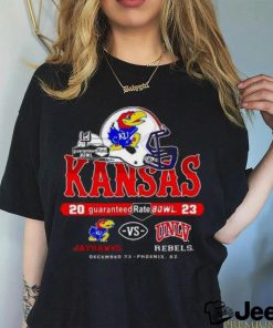 Kansas Jayhawks Vs Unlv Rebels Guaranteed Rate Bowl Dec 23 2023 Shirt