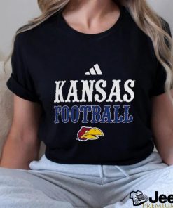 Kansas Jayhawks adidas Football Sideline Strategy Shirt