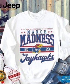 Kansas jayhawks ncaa men’s basketball championship march madness 2023 shirt